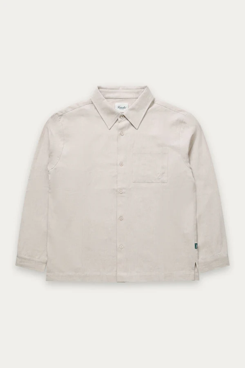 KUWALLA - LONG SLEEVE LINEN SHIRT
