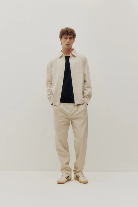 KUWALLA - LONG SLEEVE LINEN SHIRT