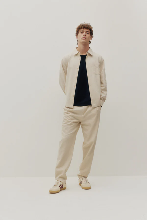 KUWALLA - LONG SLEEVE LINEN SHIRT