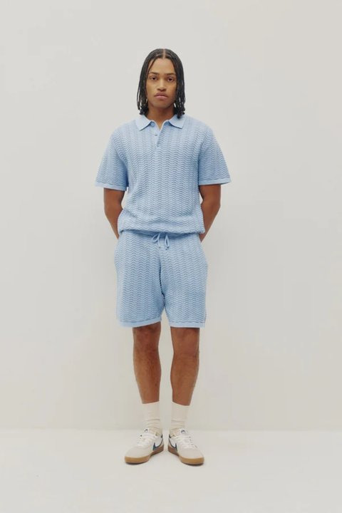 KUWALLA - WAVE KNIT POLO
