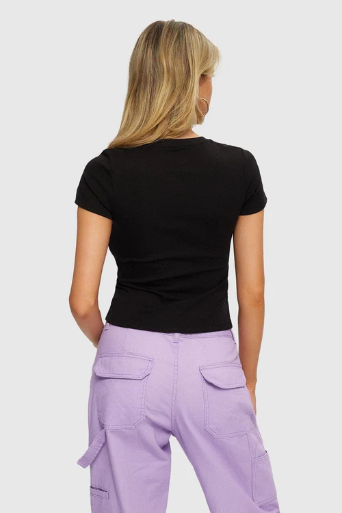 KUWALLA - WOMENS MICRO RIB TEE