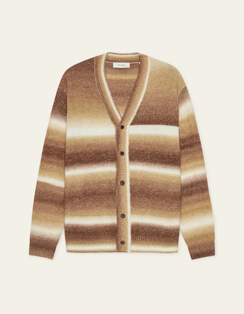 LES DEUX - BOSTON GRADIENT KNITTED CARDIGAN