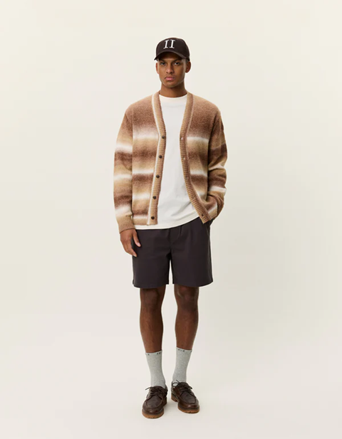 LES DEUX - BOSTON GRADIENT KNITTED CARDIGAN