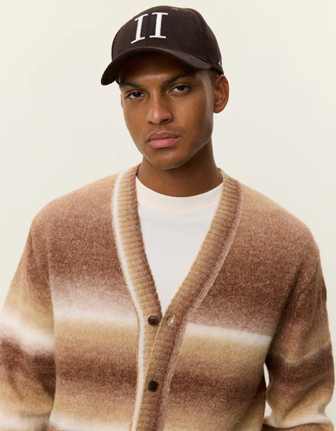 LES DEUX - BOSTON GRADIENT KNITTED CARDIGAN