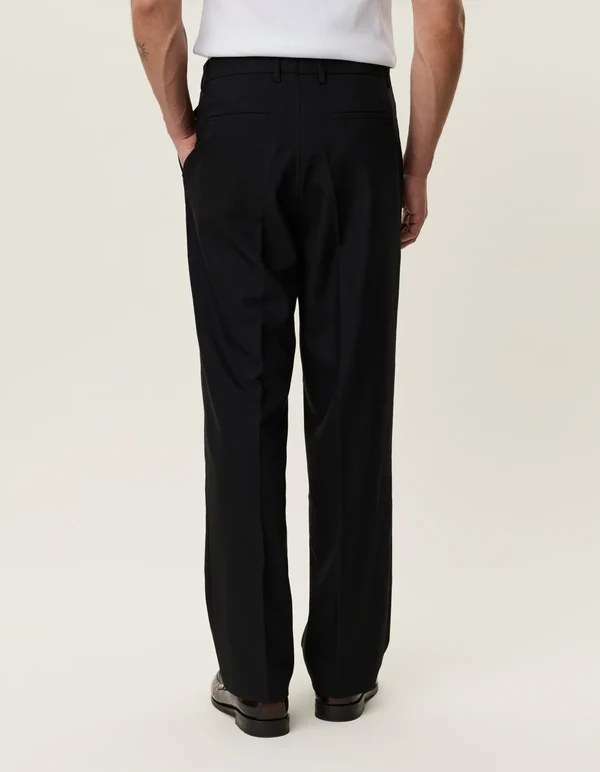 LES DEUX - BRUSHED TWILL TAILORED PANTS