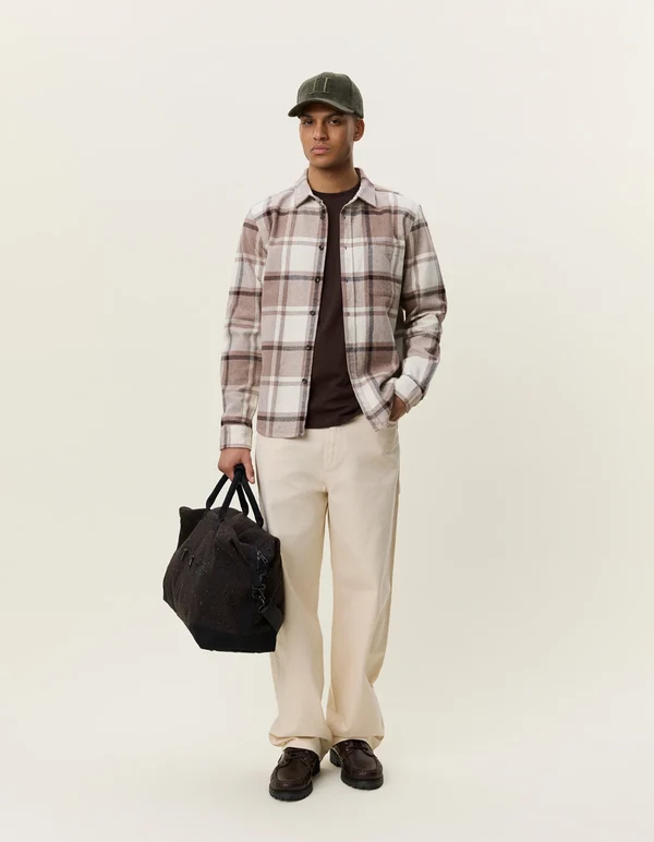 LES DEUX - CHECK FLANNEL SHIRT
