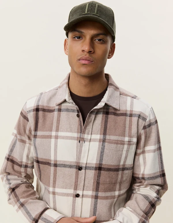 LES DEUX - CHECK FLANNEL SHIRT