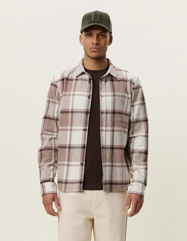 LES DEUX - CHECK FLANNEL SHIRT