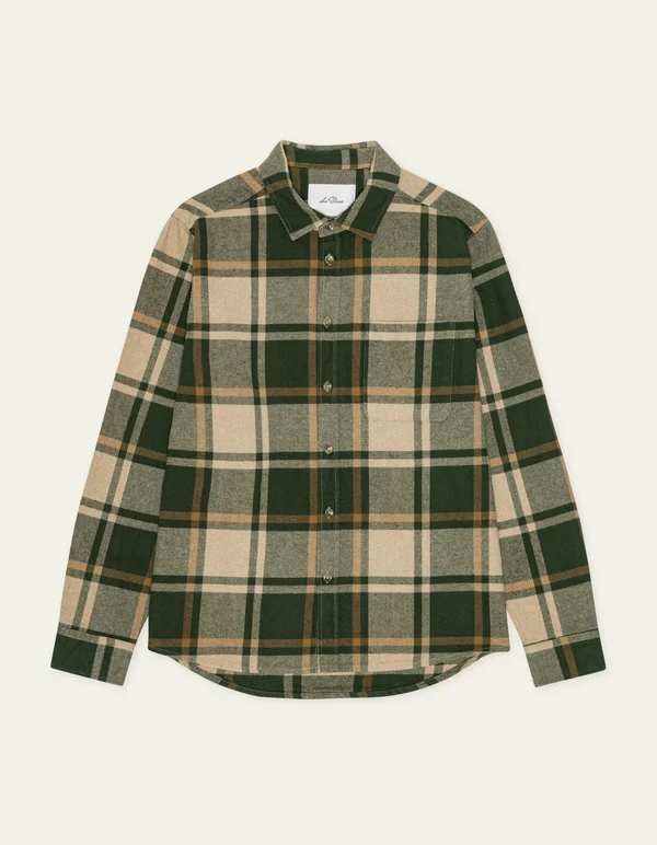 LES DEUX - CHECK FLANNEL SHIRT