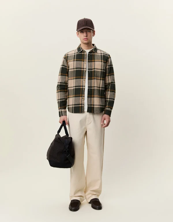 LES DEUX - CHECK FLANNEL SHIRT