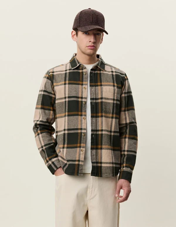 LES DEUX - CHECK FLANNEL SHIRT