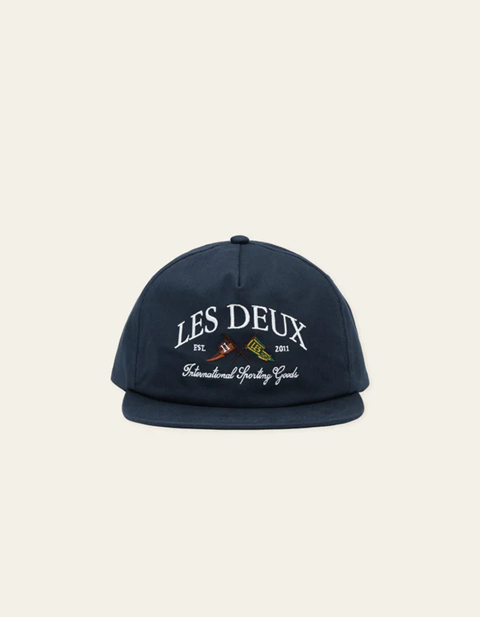 LES DEUX - IVY LEAGUE ORGANIC LETTERMAN CAP