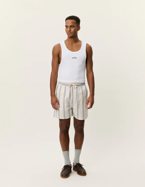 LES DEUX - LAWSON STRIPE SHORTS