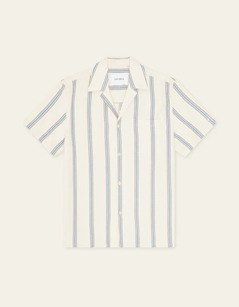 LES DEUX - LAWSON STRIPE SS SHIRT