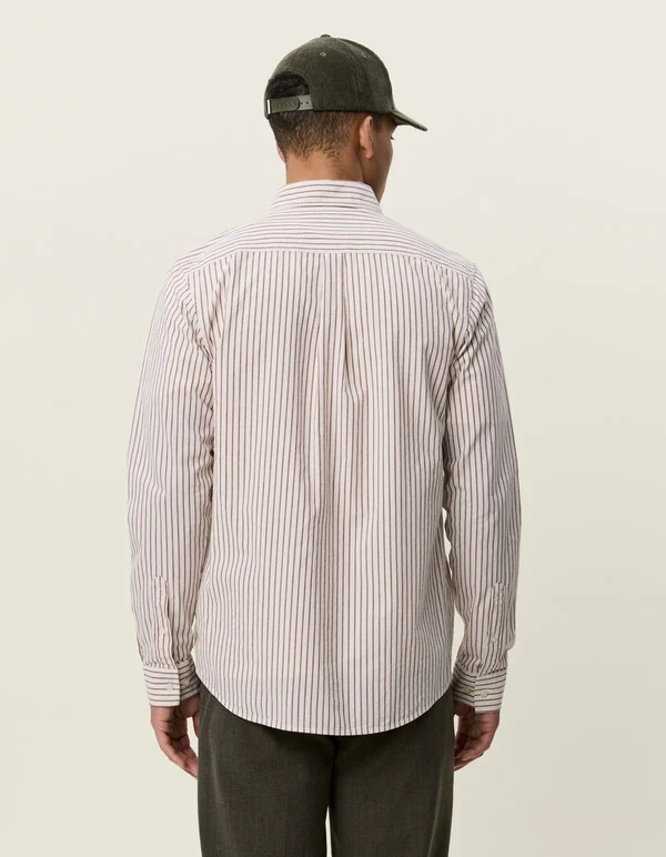 LES DEUX - LIGHT OXFORD STRIPE SHIRT