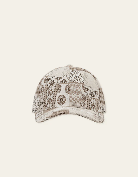 LES DEUX - PATCHWORK JACQUARD BASEBALL CAP