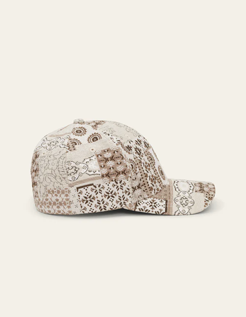LES DEUX - PATCHWORK JACQUARD BASEBALL CAP