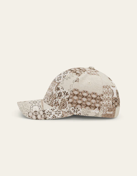LES DEUX - PATCHWORK JACQUARD BASEBALL CAP