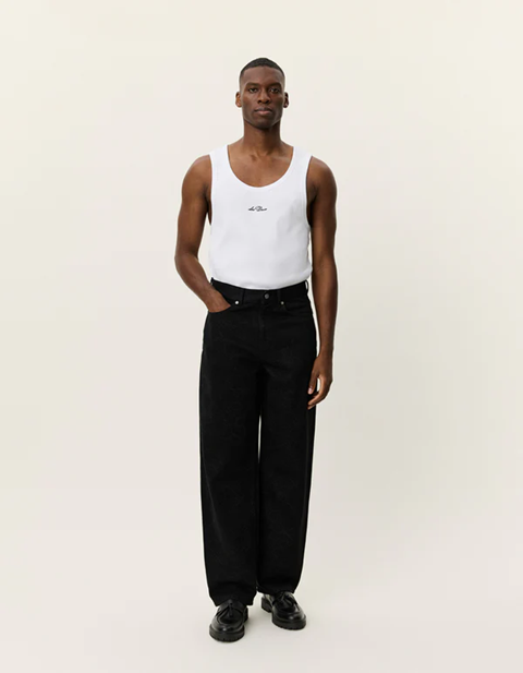 LES DEUX - ROI AOP DENIM JEANS