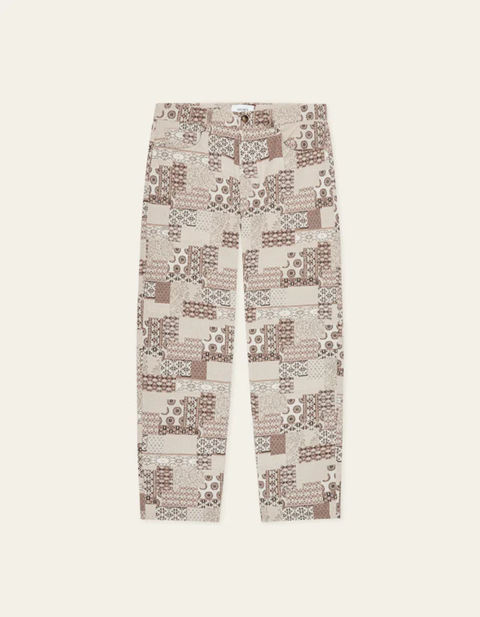 LES DEUX - RYDER PATCHWORK JACQUARD PANT