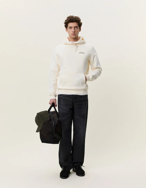 LES DEUX - SIGNATURE PRINT HOODIE