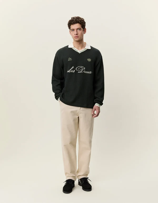 LES DEUX - WAFFLE LS FOOTBALL JERSEY