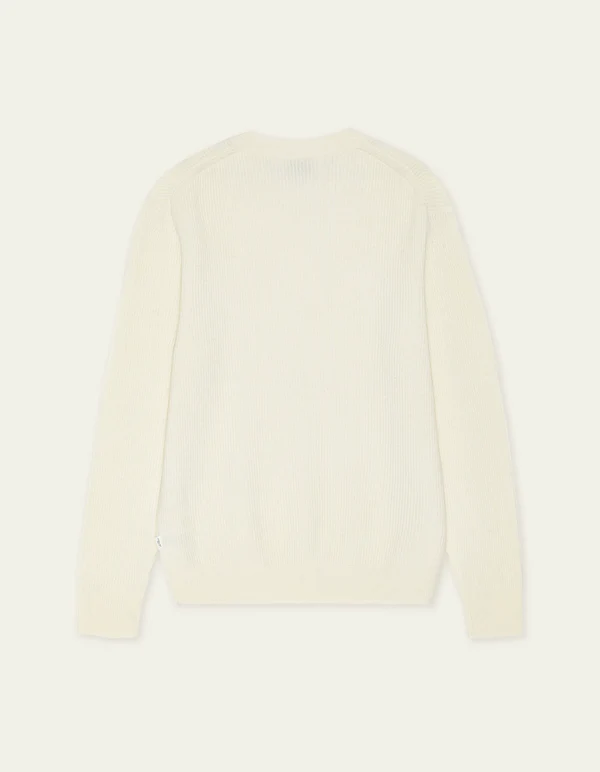 LES DEUX - WOOL RIB ROUNDNECK KNIT
