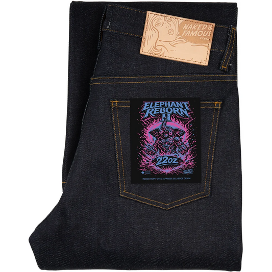NAKED AND FAMOUS DENIM - ELEPHANT 2 REBORN - STRONG GUY