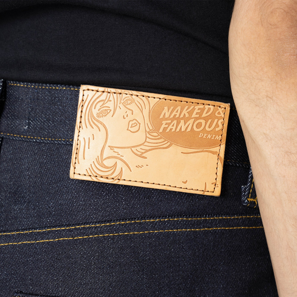 NAKED AND FAMOUS DENIM - ELEPHANT 2 REBORN - STRONG GUY