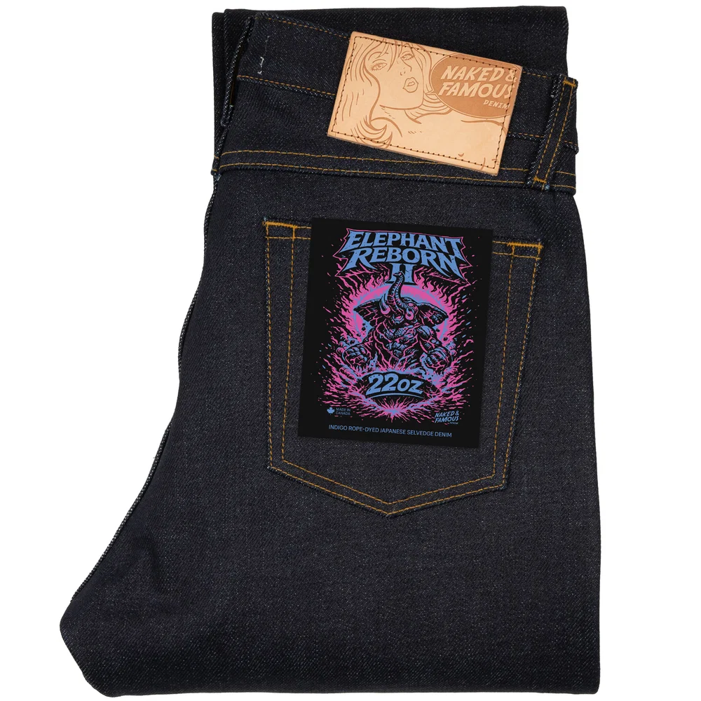 NAKED AND FAMOUS DENIM - ELEPHANT 2 REBORN - TRUE GUY