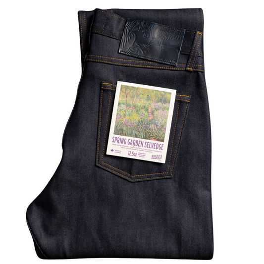 NAKED AND FAMOUS DENIM - SPRING GARDEN SELVEDGE - STRONG GUY