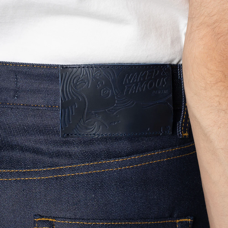 NAKED AND FAMOUS DENIM - SPRING GARDEN SELVEDGE - STRONG GUY