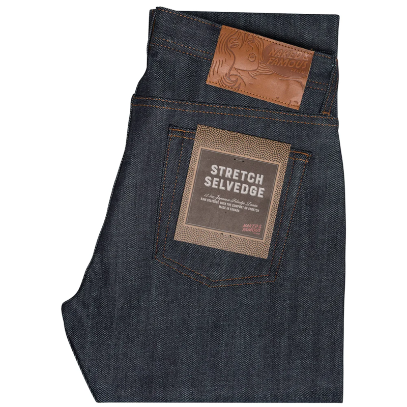 NAKED AND FAMOUS DENIM - STRETCH SELVEDGE - WEIRD GUY