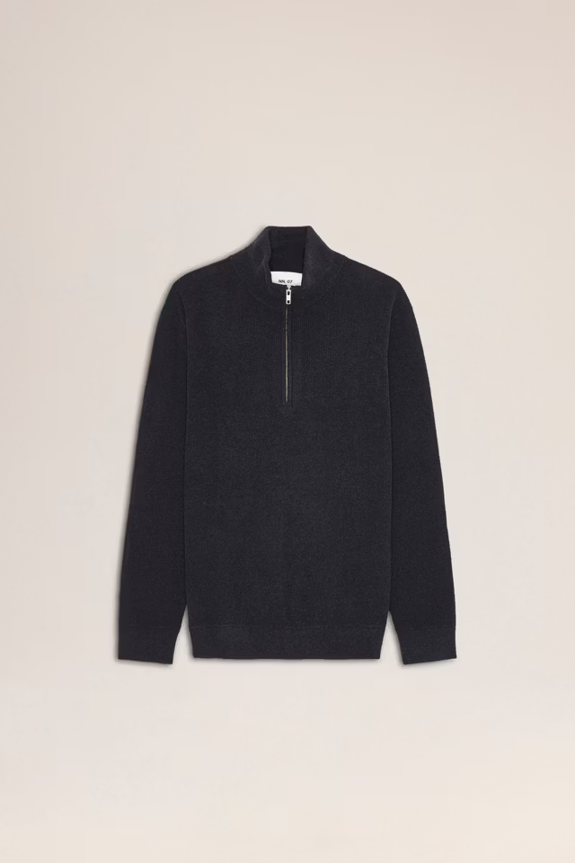 NN07 - DANNY - HALF ZIP SWEATER