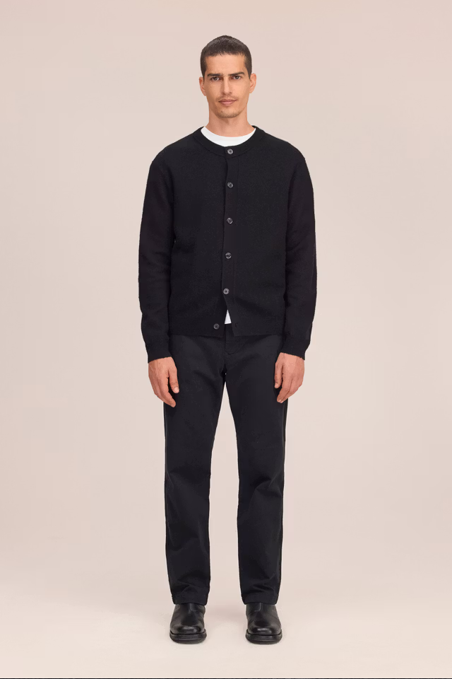 NN07 - JASPER - BOILED WOOL CARDIGAN