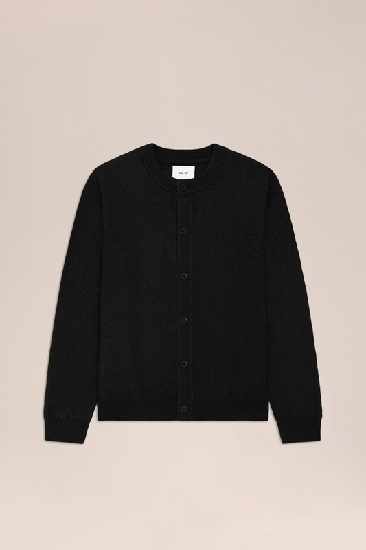 NN07 - JASPER - BOILED WOOL CARDIGAN