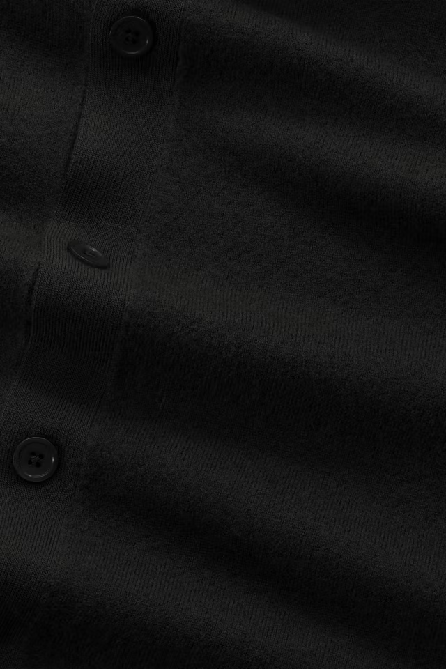 NN07 - JASPER - BOILED WOOL CARDIGAN