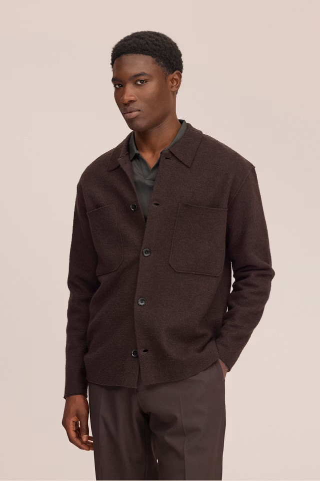 NN07 - JONAS - BOILED MERINO WOOL OVERSHIRT