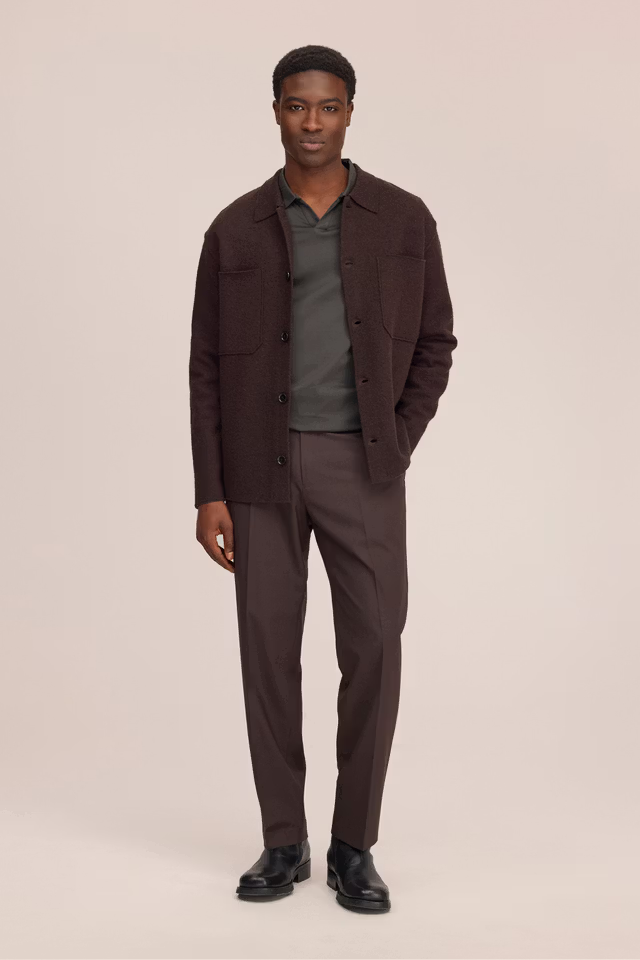 NN07 - JONAS - BOILED MERINO WOOL OVERSHIRT