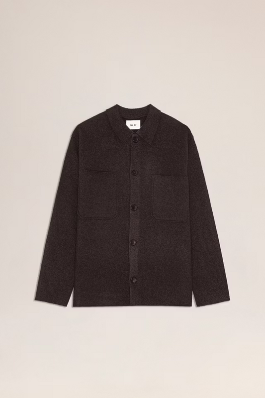 NN07 - JONAS - BOILED MERINO WOOL OVERSHIRT