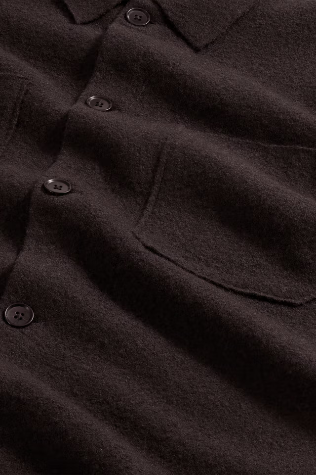 NN07 - JONAS - BOILED MERINO WOOL OVERSHIRT
