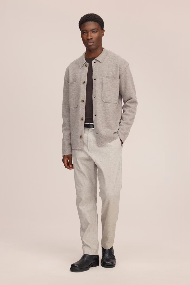 NN07 - JONAS - BOILED MERINO WOOL OVERSHIRT