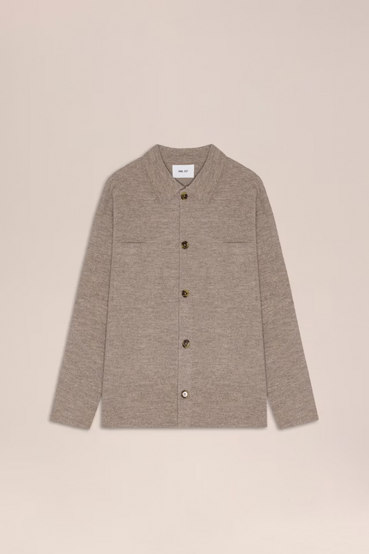 NN07 - JONAS - BOILED MERINO WOOL OVERSHIRT