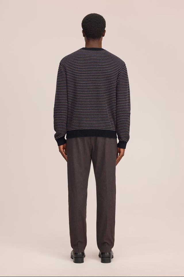 NN07 - RUSSELL - TEXTURED STITCH SWEATER