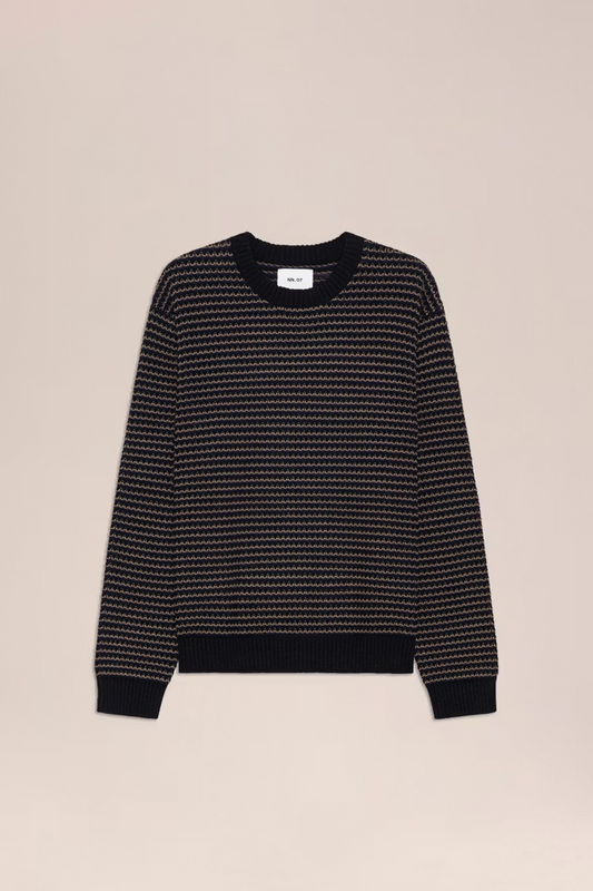 NN07 - RUSSELL - TEXTURED STITCH SWEATER