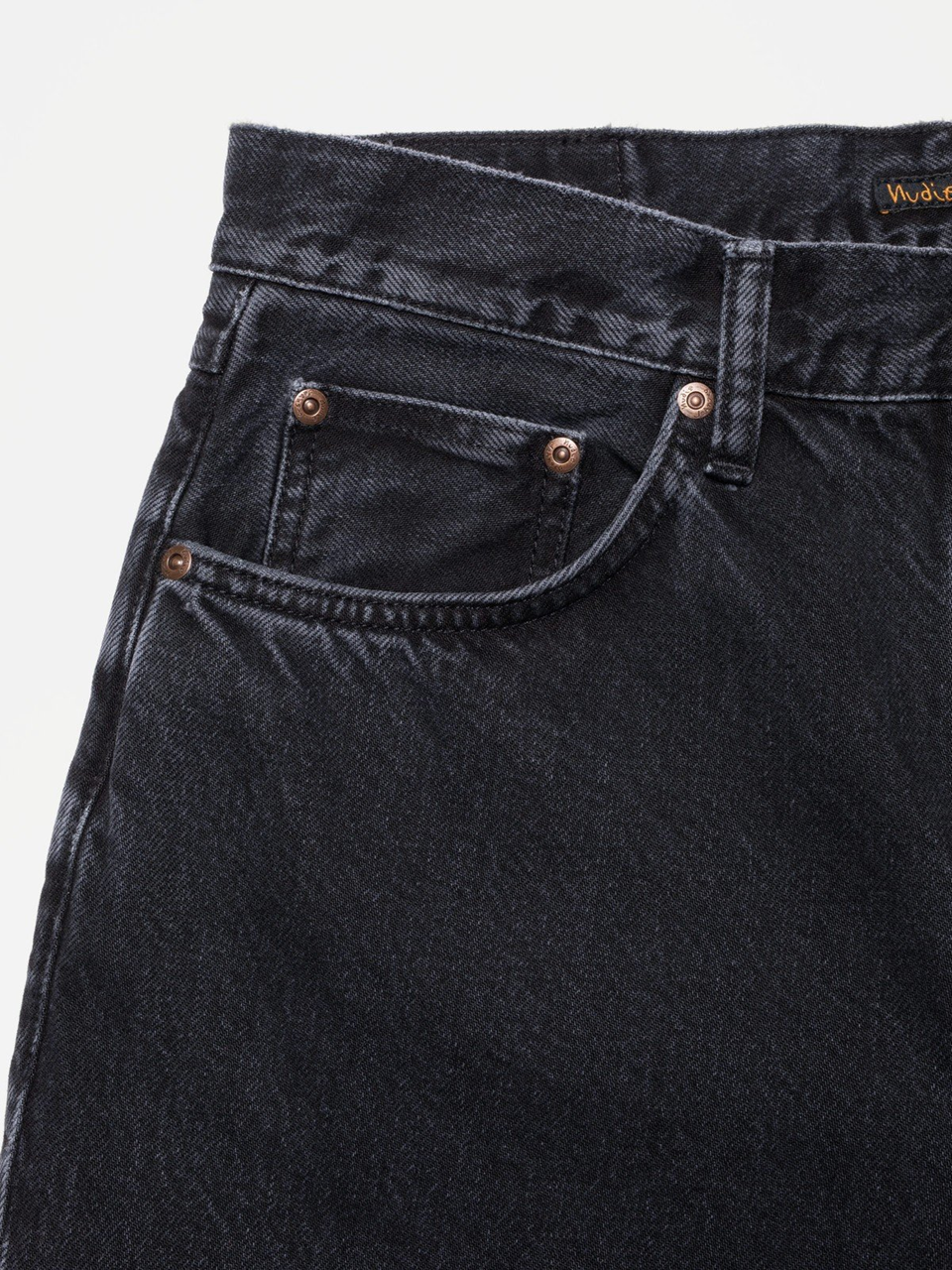 NUDIE JEANS - TUFF TONY - BLACK VINTAGE