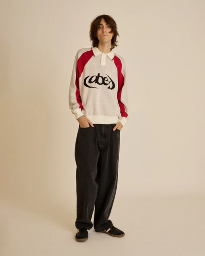 OBEY - SOCCER POLO SWEATER