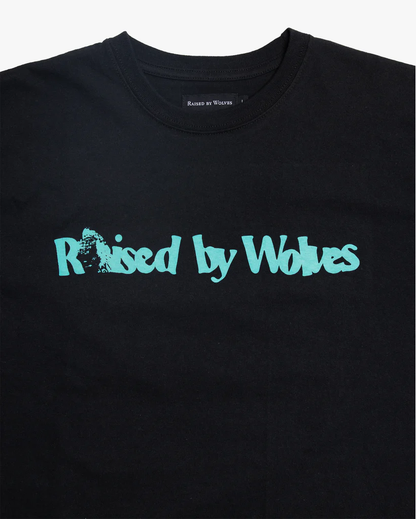 RAISED BY WOLVES - TAKE A HIKE! TEE - BLACK