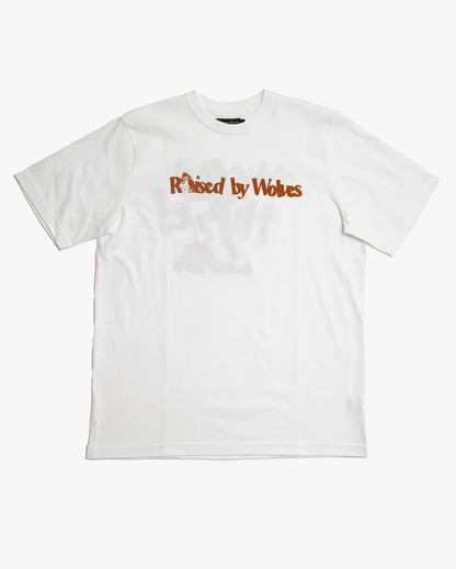 RAISED BY WOLVES - TAKE A HIKE! TEE - WHITE