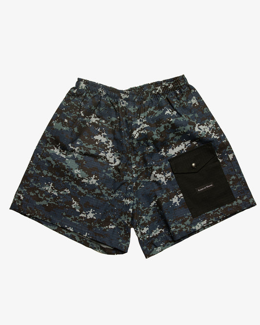 RAISED BY WOLVES X BARBARIAN - RIPSTOP CAMP SHORTS